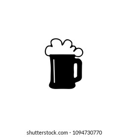 Beer glass, Pub, Pint vector icon