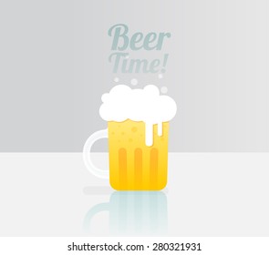 Beer Glass Vector