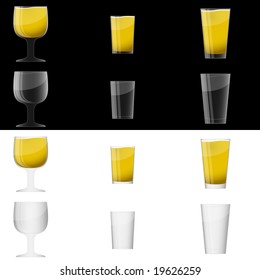 Beer glasses 002