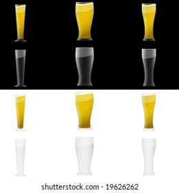 Beer glasses 003