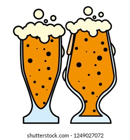 Beer glasses design