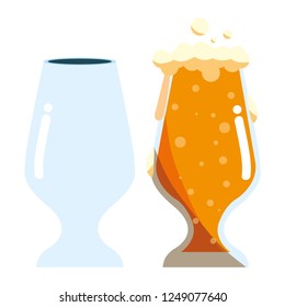 Beer glasses design