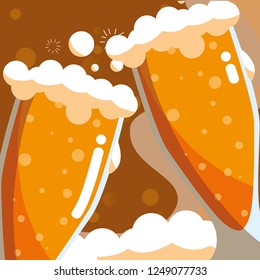 Beer glasses design
