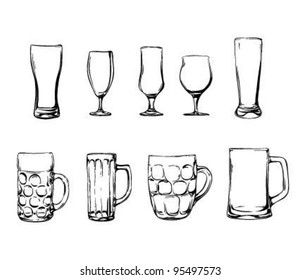 Beer Glasses And Mugs