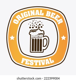 beer graphic design , vector illustration