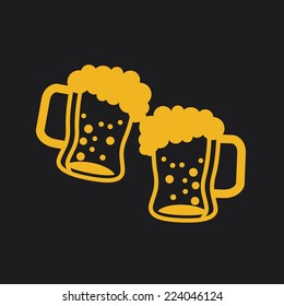beer graphic design , vector illustration