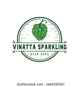 Logotipo del reposacabezas de cerdas,Logotipo de copas de vino, logotipo de cosechas de vinos