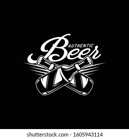 Beer House logo emblem label  mug bottle badges brewery authentic