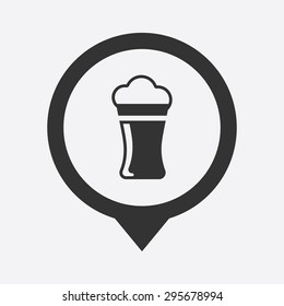 Beer icon. 
