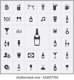 beer icon. bar icons universal set for web and mobile