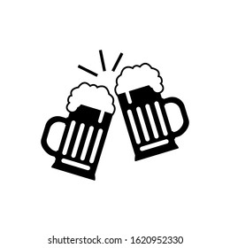 Beer icon, beverage vector symbol design trendy.