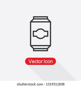 Beer Icon, Beer Can Icon, Beverage Can Icon Vector Illustration Eps10