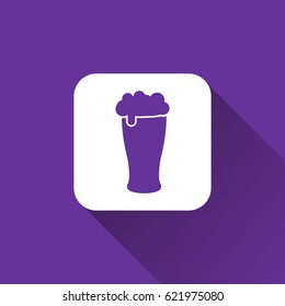 beer icon. cold drink