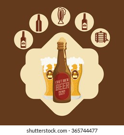 Beer icon design 