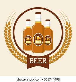 Beer icon design 