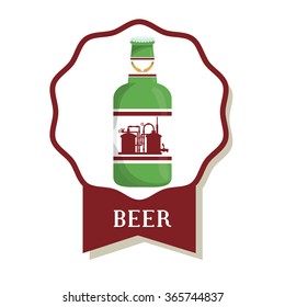 Beer icon design 