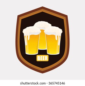 Beer icon design 
