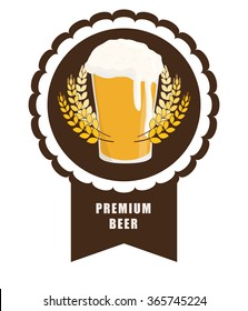 Beer icon design 
