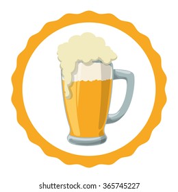 Beer icon design 