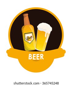 Beer icon design 