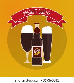 Beer icon design 