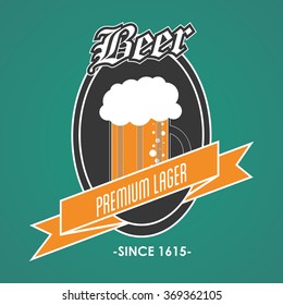 Beer icon design 
