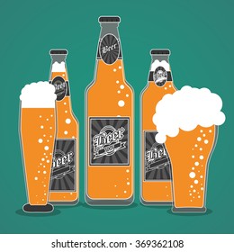 Beer icon design 