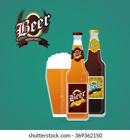 Beer icon design 