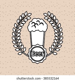beer icon design 