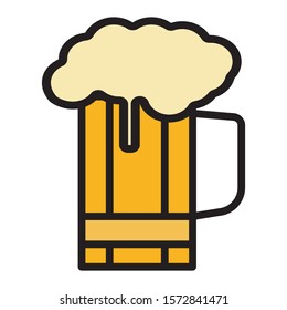 Beer icon, design inspiration vector template for interface and any purpose EPS Vector