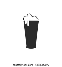 Beer icon design template vector isolated illustration