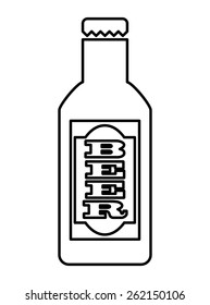 beer icon design, vector illustration eps10 graphic 