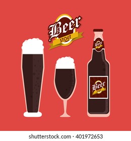 Beer icon design , vector illustration