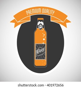 Beer icon design , vector illustration