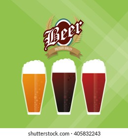 Beer icon design , vector illustration