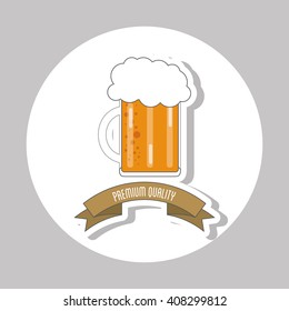 Beer icon design , vector illustration