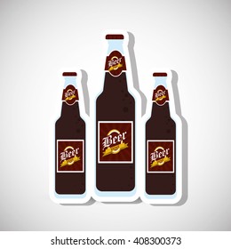 Beer icon design , vector illustration