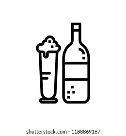 beer icon, drink and beverage 