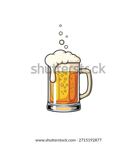 Beer icon flat vector design.