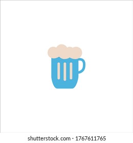 beer icon flat vector logo design trendy illustration signage symbol graphic simple