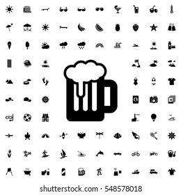 beer icon illustration isolated vector sign symbol