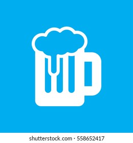 beer icon illustration isolated vector sign symbol