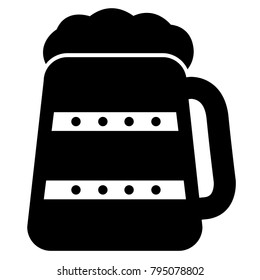 Beer icon isolated on white background, Vector illustration