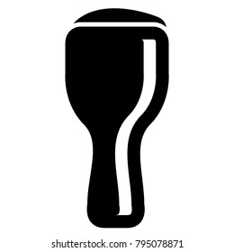 Beer icon isolated on white background, Vector illustration