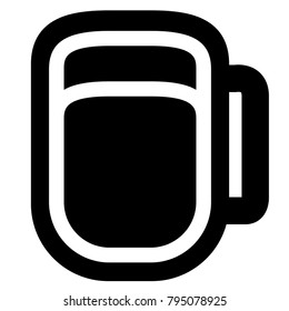 Beer icon isolated on white background, Vector illustration