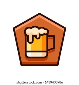 Beer Icon Isolated Beer Symbol Vector Design Illustration