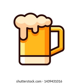 Beer Icon Isolated Beer Symbol Vector Design Illustration