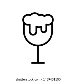 Beer Icon Isolated Beer Symbol Vector Design Illustration