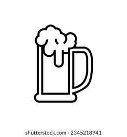 Beer Icon Isolated Beer Symbol Vector Design Illustration