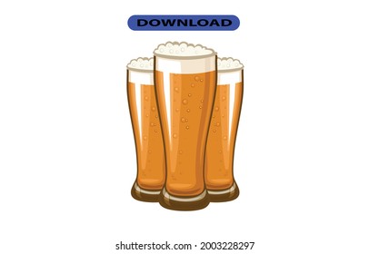 beer icon or logo for business and high size website website